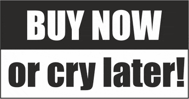Buy Now Or Cry Later GIF by B360 Riding-Shirts