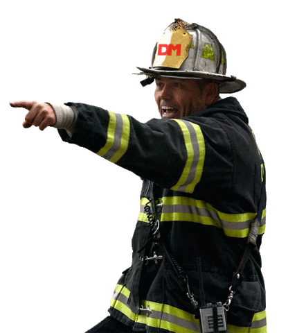 Firefighter Fireman Sticker by DM Refletivos