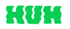 Huh Sticker