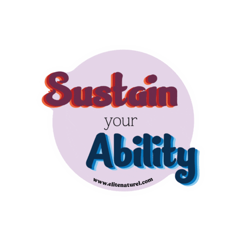 Sustainability Juice Sticker by Elite Naturel