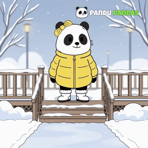 Snow Ice GIF by Pandu Pandas