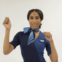 Smiles Hello GIF by Alaska Airlines
