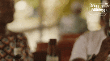 Cheers Beers GIF by Death In Paradise