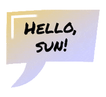 Sun Hello Sticker by zonnebrillencom
