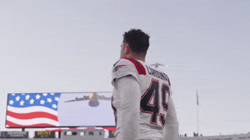 National Anthem Football GIF by New England Patriots