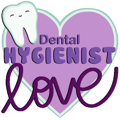 Dental Hygienist Teeth Sticker