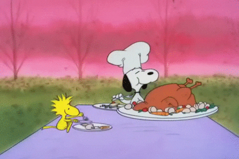 Snoopy Thanksgiving GIFs - Get the best GIF on GIPHY