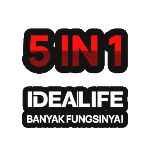 5In1 Sticker by IDEALIFE
