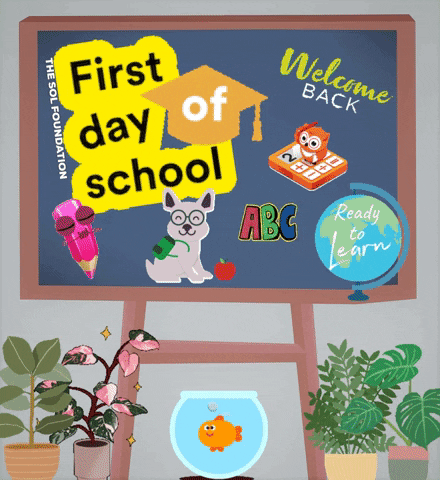 Back To School Love GIF by The SOL Foundation