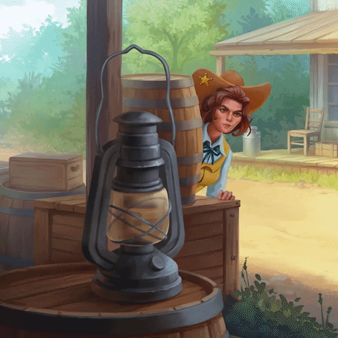 Spying Wild West GIF by G5 games