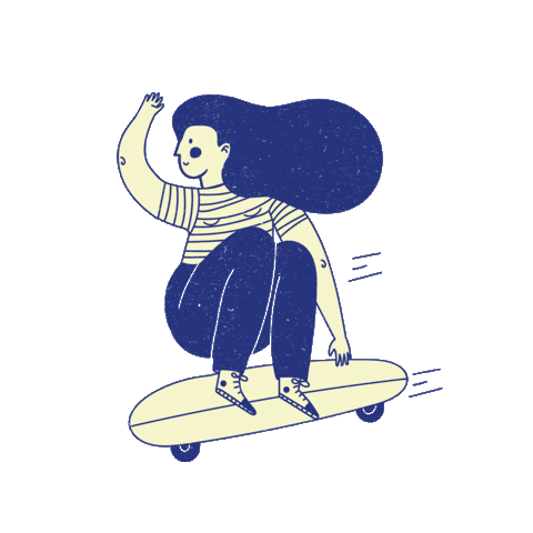 Shells Café Sticker