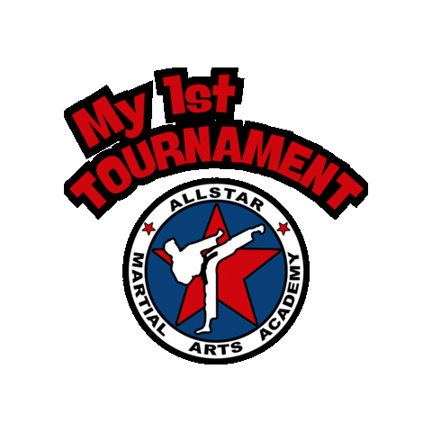 Martial Arts Competition Sticker by AllstarMartialArtsAcademy