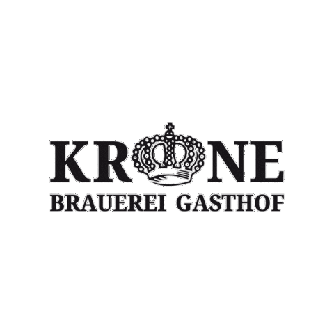 Krone Sticker by Brauerei Loscher