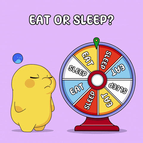 Hungry Sleep GIF by Apeironnft