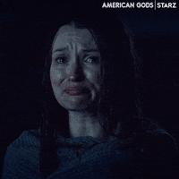 Sad Emily Browning GIF by American Gods