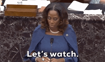 Stacey Plaskett Lets Watch GIF by GIPHY News