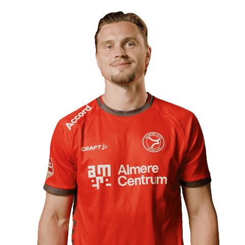 Damian Van Bruggen Sticker by AlmereCityFC