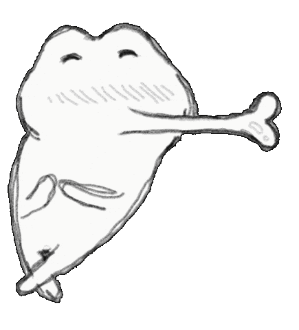 Frog Love Sticker
