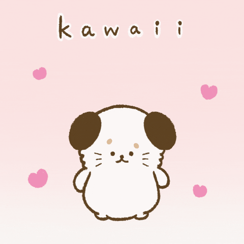 kawaii wallpaper gif🌸◑__◐ on Make a GIF