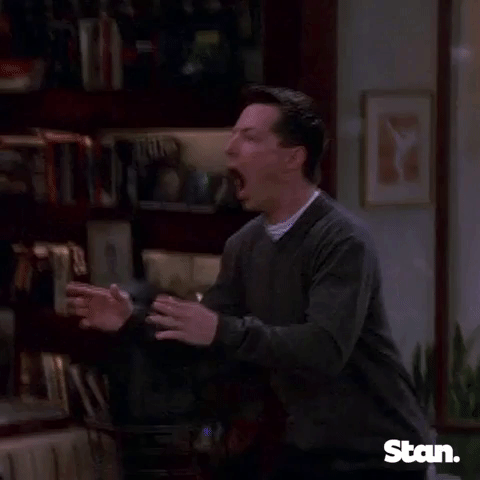 will and grace GIF by Stan.