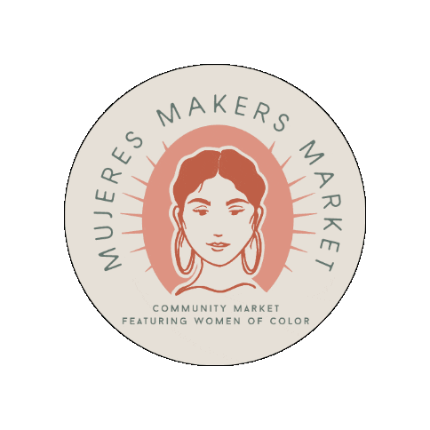 Mujeres Makers Market Sticker