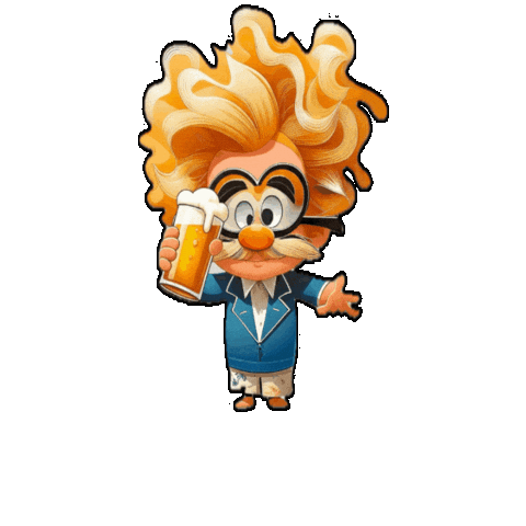 Birra Sticker by Mauro Andreoni