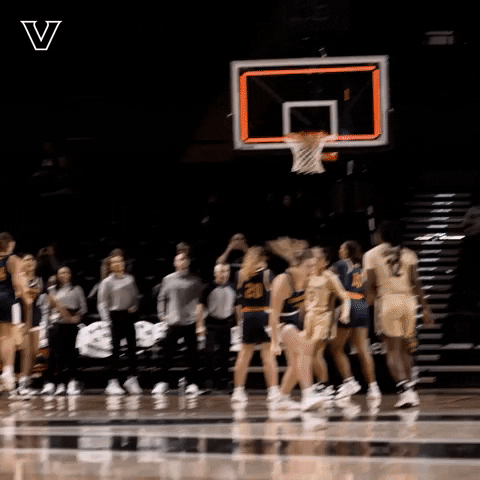 Happy Womens Basketball GIF by Vanderbilt Athletics
