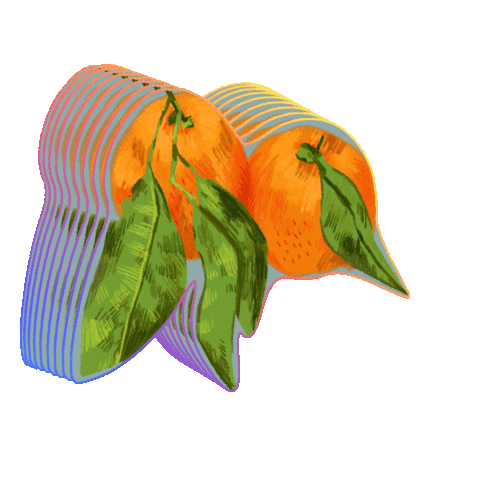 Orange Sticker