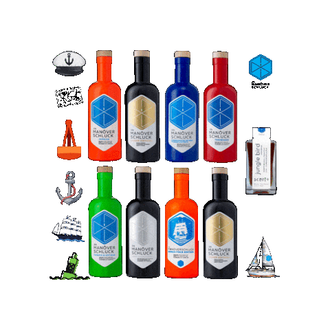 Bourbon Whiskey Sticker by JJs Manöverschluck