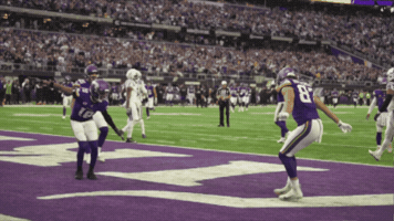 Dance Celebration GIF by Minnesota Vikings
