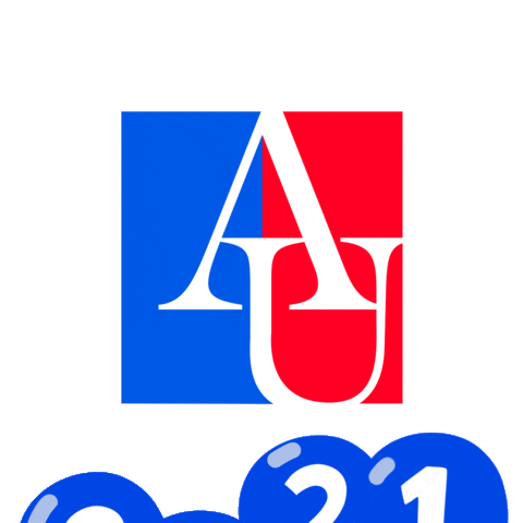 2021 Sticker by American University