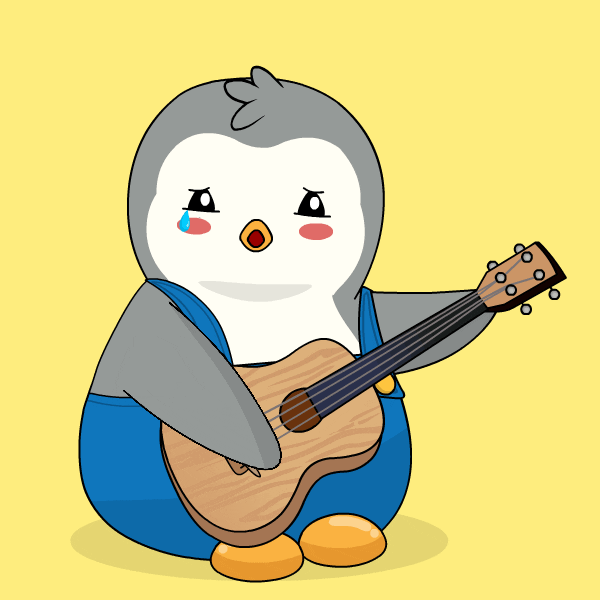 Sad Song Crying GIF by Pudgy Penguins