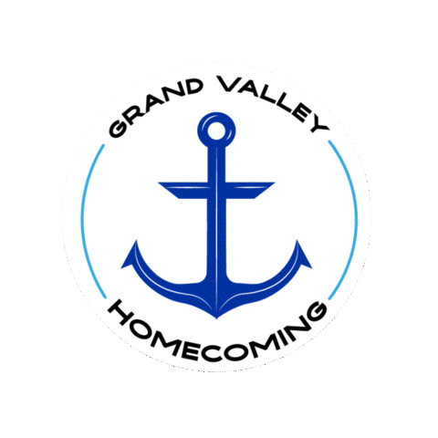 Anchor Sticker by Grand Valley State University