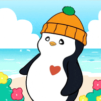My Heart Penguin GIF by Pudgy Penguins