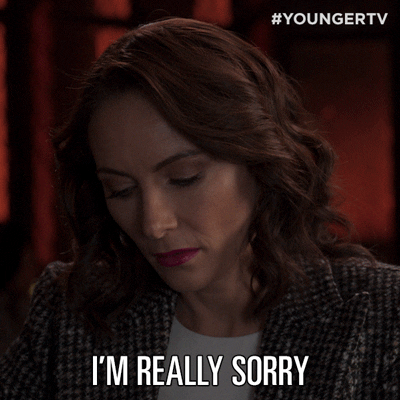 Im Sorry Tv Land GIF by YoungerTV