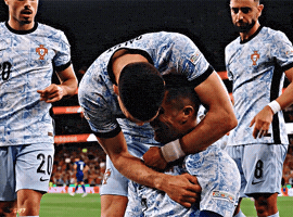 Celebrating Cristiano Ronaldo GIF