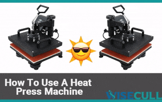 How To Use A Heat Press Machine Step By Step GIF