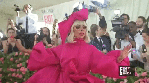 Lady Gaga Flirting GIF by E! - Find & Share on GIPHY