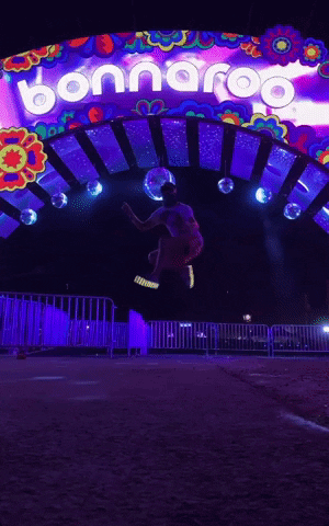 Jump Bonnaroo GIF