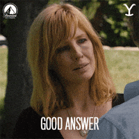 Kelly Reilly Nod GIF by Yellowstone