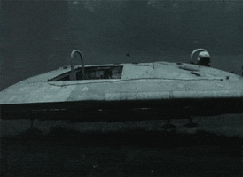 Flying Saucer Vintage GIF by US National Archives