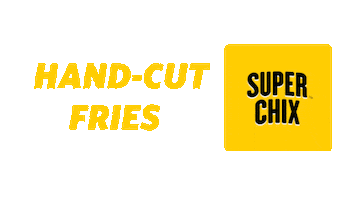 Fries Handcutfries Sticker by Super Chix