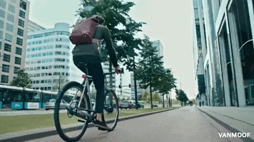 Travel Bike GIF by vanmoof