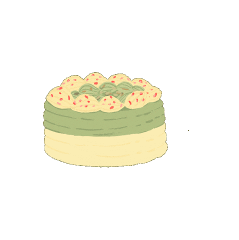 Baking Sponge Cake Sticker by blackmilkcereal