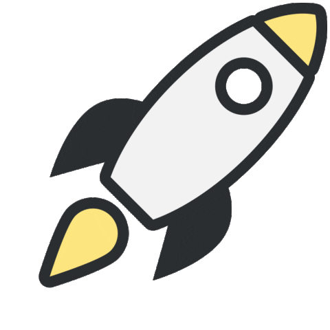 Rocket Sticker by SunRoof