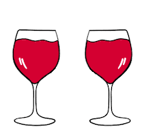 Party Cheers Sticker by belindachangllc