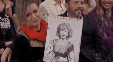 Kelly Clarkson Sketch GIF by Academy of Country Music Awards