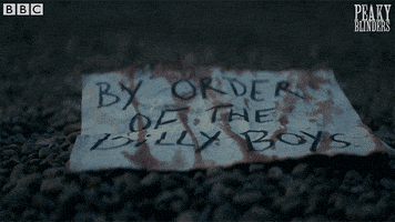 Bbc One Peaky Blinders Series 5 GIF by BBC