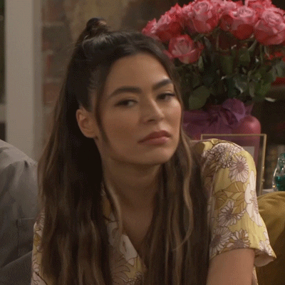 TV gif. Miranda Cosgrove on iCarly nods quietly and pensively.