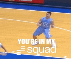 Tar Heels Squad GIF by Withyoursquad